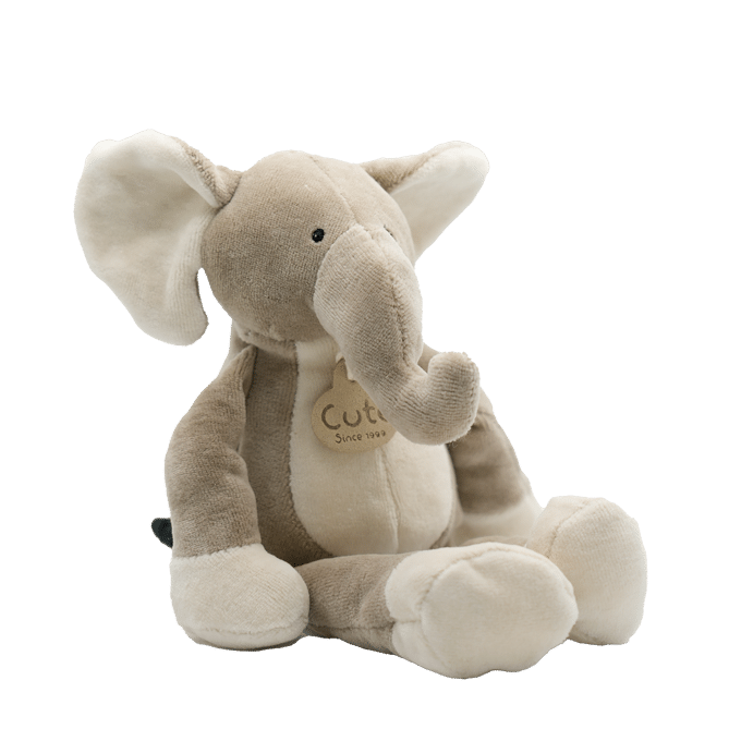 Kuscheltier Elefant - Bio-Baumwolle