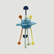 sensorisch babyspeelgoed blauw vintatoys