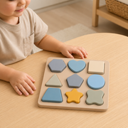 Vormen Puzzel - 9 Stukjes